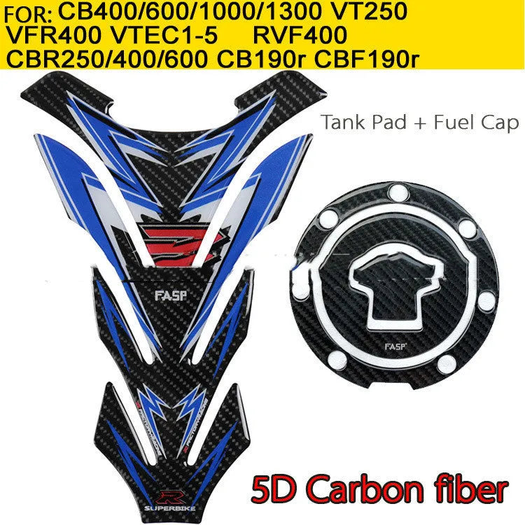 5D real carbon brazing fish bone paste protection suit for GM sports car fuel tank in TQ series styles
