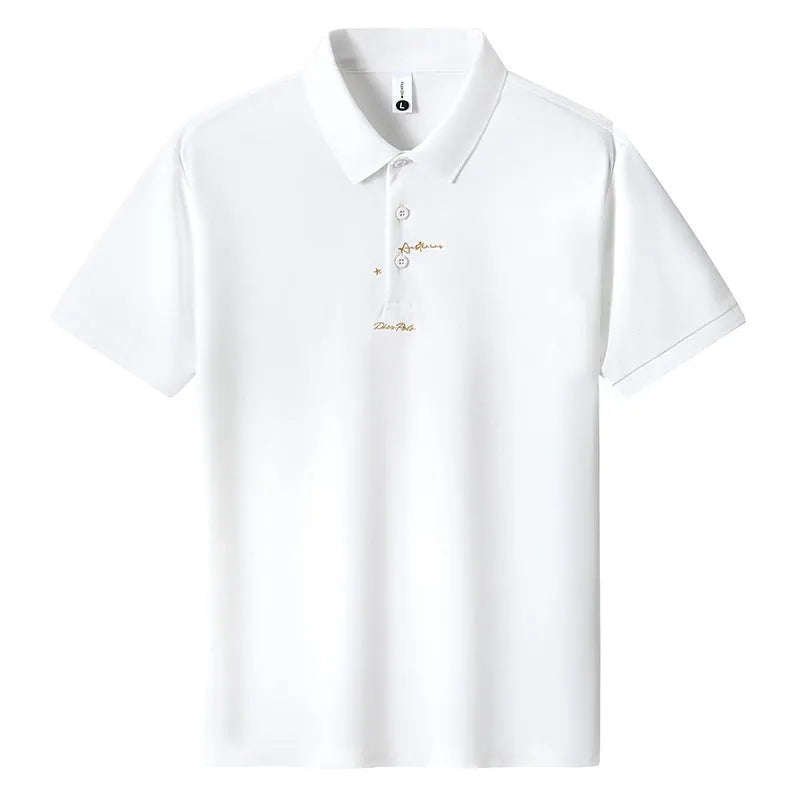 Men's loose fit casual cotton T-shirt in various colours showing short sleeve and letter print design.