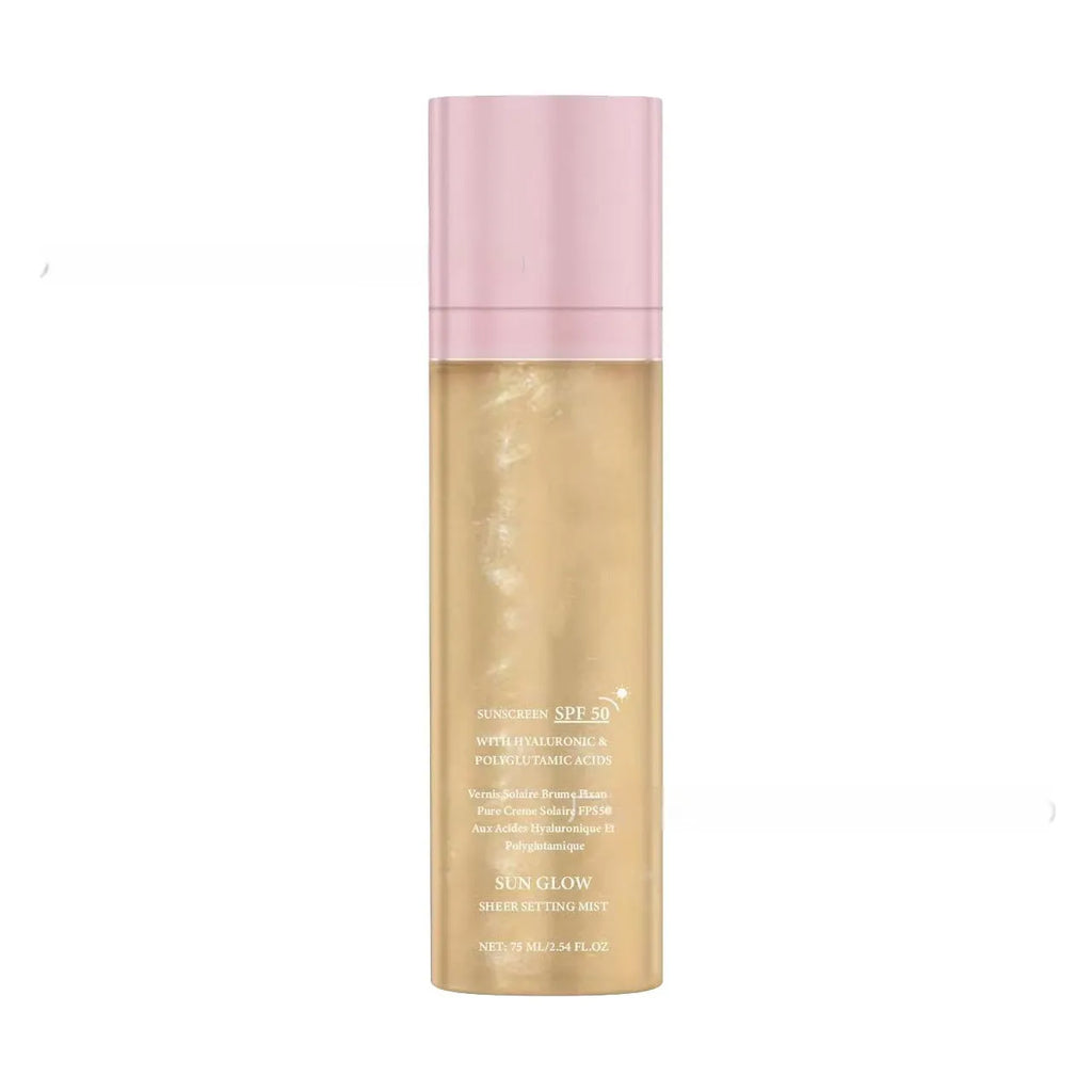 75ml moisturising makeup setting spray bottle with nourishing formula for facial care