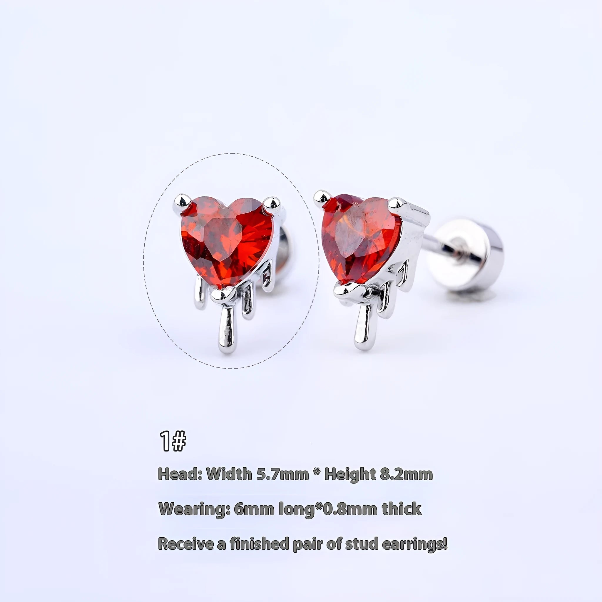 316L stainless steel Halloween drop earrings with real gold plating, skull and devil eye design, 6cm length, unisex