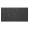 Extra large felt mouse pad and non-slip table mat in brown, black or grey, sizes up to 1400x700mm