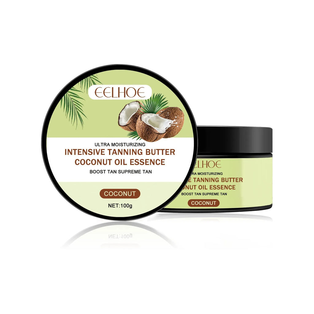 Coconut Help Black Frost blackening cream 100g container for outdoor skin tone evening.