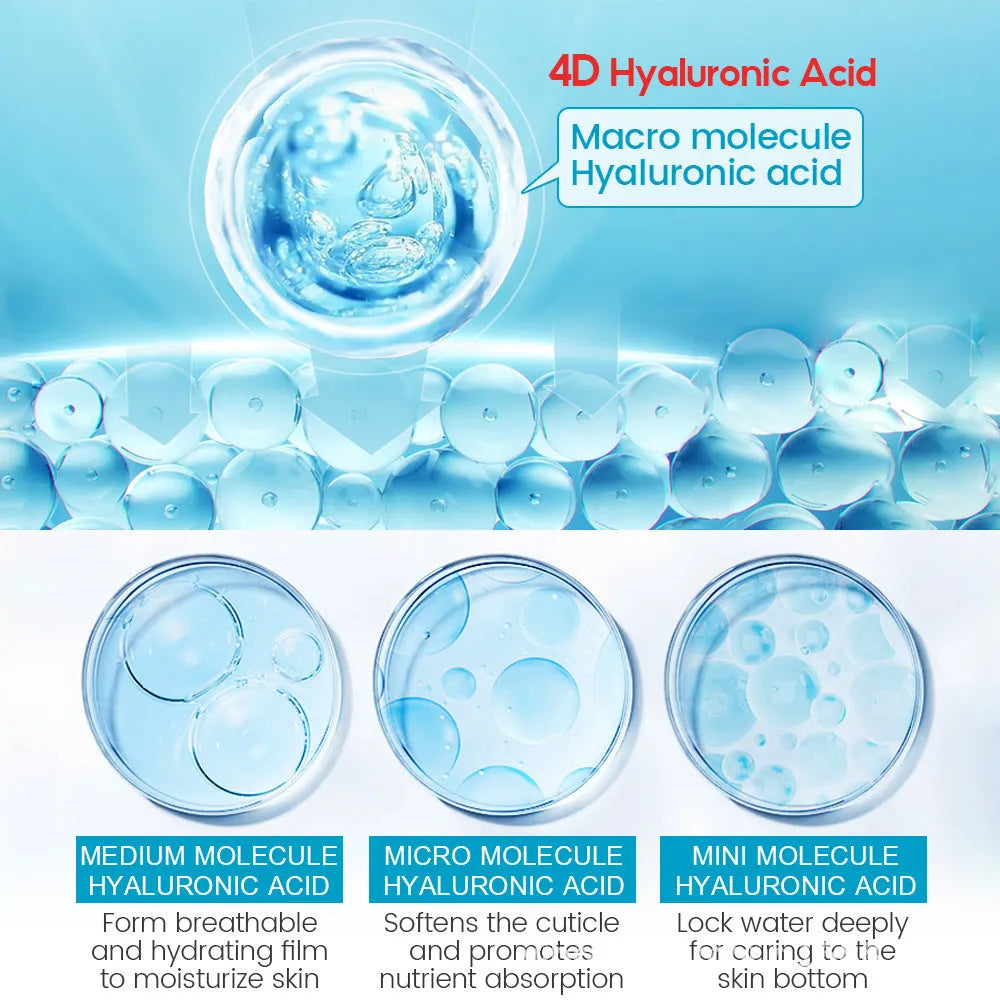 15ml hyaluronic acid face serum bottle for anti-aging, pore shrinking, and skin brightening