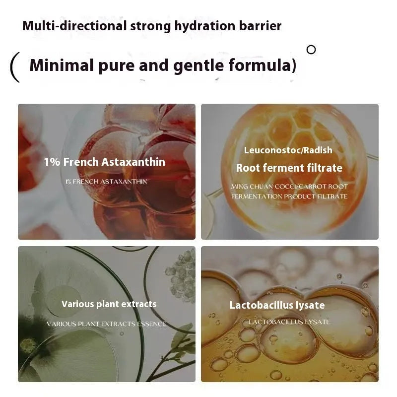 Astaxanthin Essence facial serum for brightening hydration and tightening in 30ml or 100ml bottle