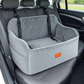 Washable cloth dog car kennel 76x48x38cm for medium and large dogs in gray, green, black or brown