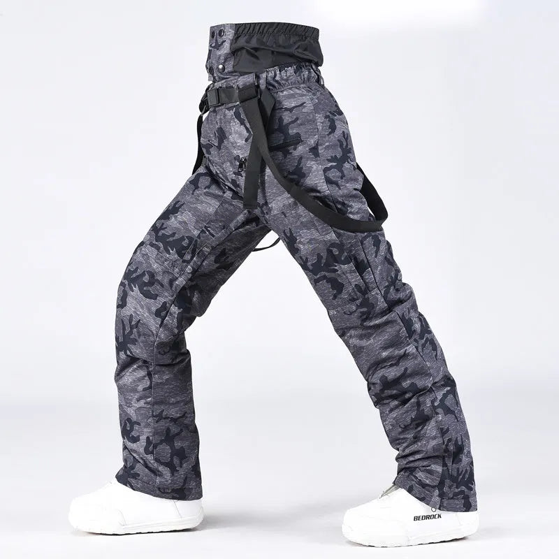Unisex cotton-polyester fleece hoodie with front pocket in a blue watercolour print.