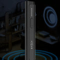 Black or silver handheld anti spy camera detector with RF signal detection