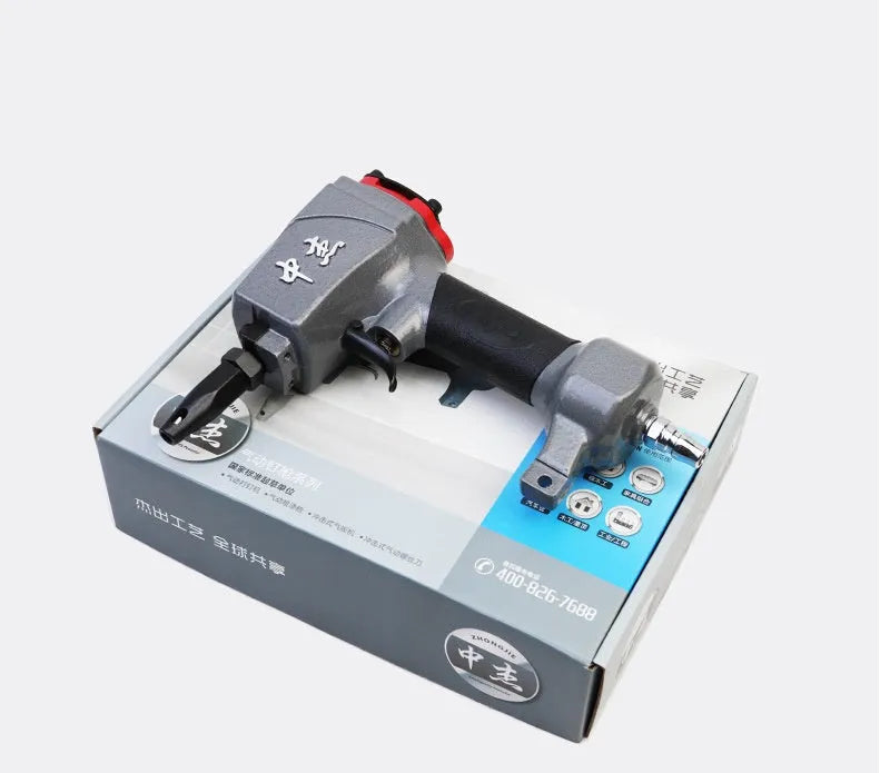 DK30 metal pneumatic punch gun for fabric hole punching in garment manufacturing