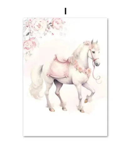 Frameless Nordic lion animal wall canvas decorative painting in compact sizes 10x15cm 13x18cm 15x20cm