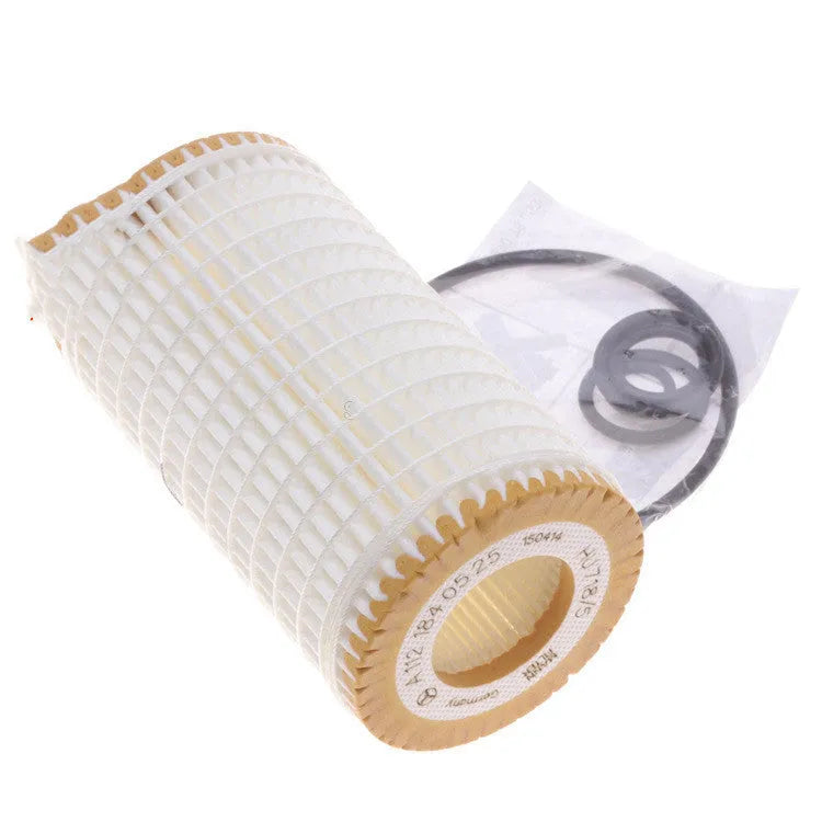 HU718 5X oil filter with wire wound element and 10mm connections for lubricating oil filtration