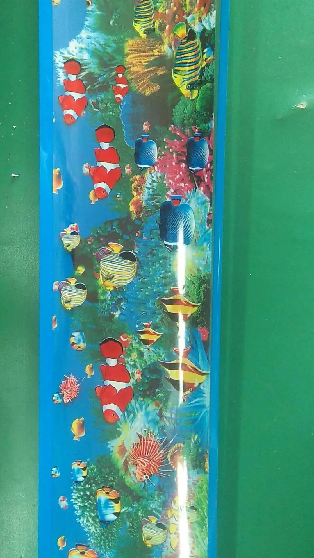 LED aquarium night light, 5W animal-shaped fish decoration lamp, 30cm x 7cm x 23cm