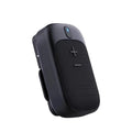 Lewoke black mini portable Bluetooth speaker for hiking, camping, and running with subwoofer