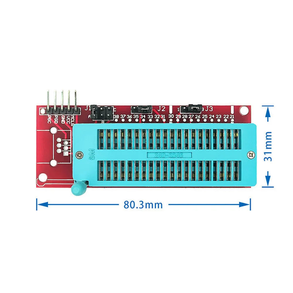 Offline simulation programmer burner hardware unit for KIT3 KIT3.5 ICD2 development sockets
