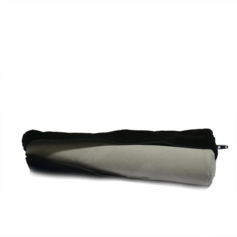 Polyester women's portable bracelet watch buggy bag storage case in black velvet with black bracelet stick