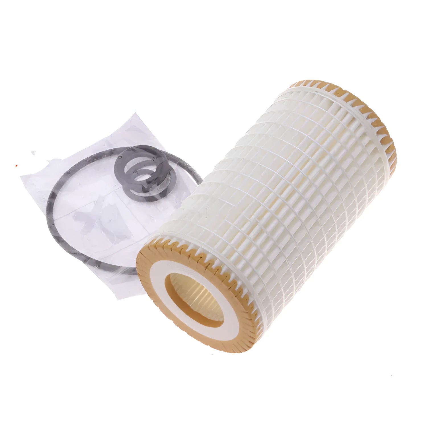 HU718 5X oil filter with wire wound element and 10mm connections for lubricating oil filtration