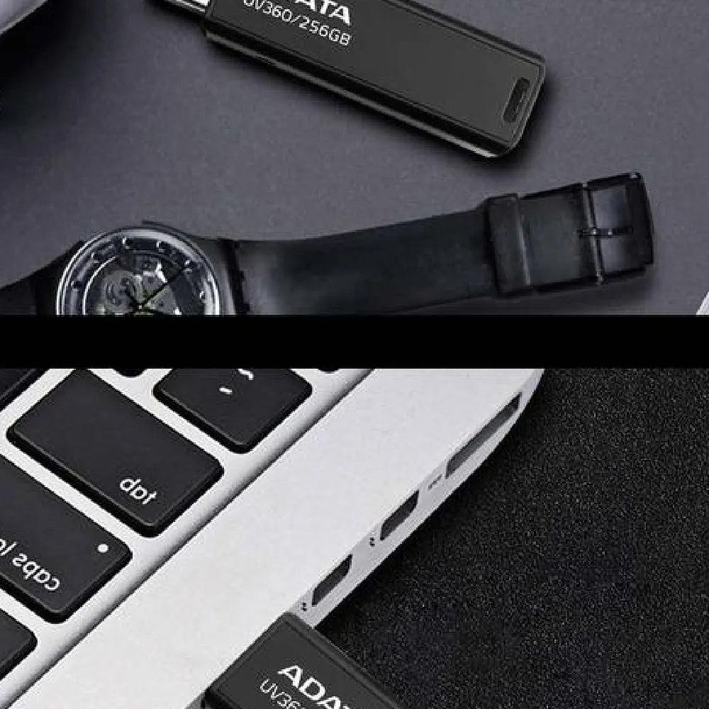 Black car-mounted USB flash drive with waterproof construction and flexible design